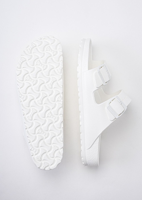 Birkenstock Arizona Essentials Klapki damskie białe