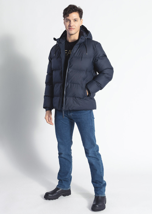 Kurtka zimowa unisex granatowa Rains Puffer Jacket