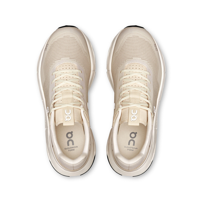 ON CLOUDNOVA FORM Cream | Ivory Sneakersy damskie 