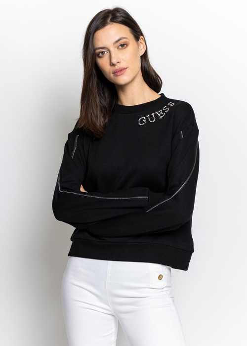 Bluza damska Guess Gurli Fleece (W1YQ98K8800-JBLK)