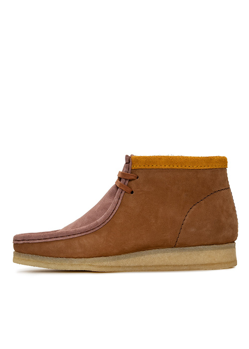 Trzewiki męskie Clarks Boot Wallabee Multicolour Suede (26163074)
