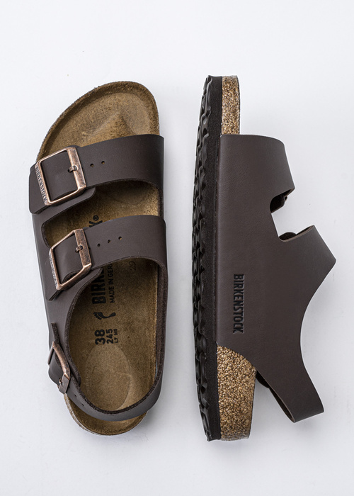 Sandały damskie brązowe Birkenstock Milano BF