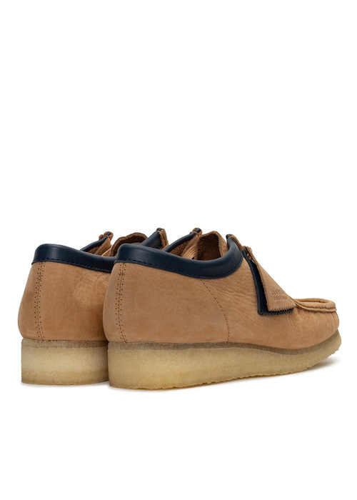 Mokasyny damskie Clarks Wallabee Light Tan Nubuck (26162515)