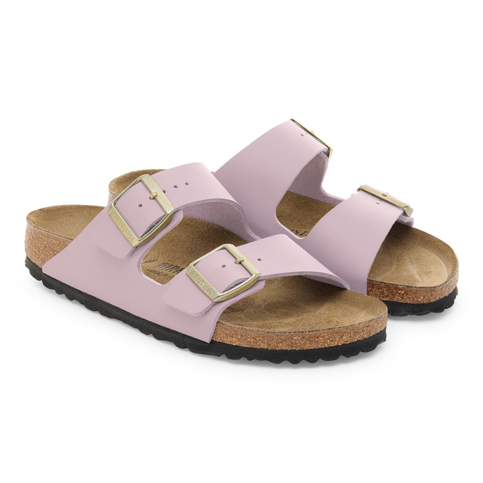BIRKENSTOCK Arizona Birko-Flor Faded Purple Klapki damskie