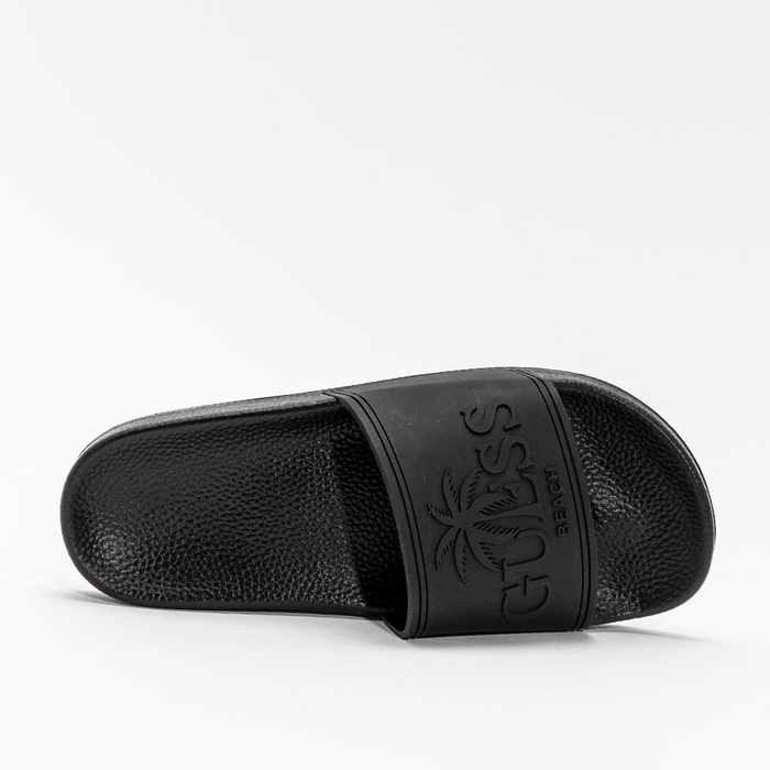 Klapki damskie Guess Logo Slides (E1GZ03BB00F-JBLK)