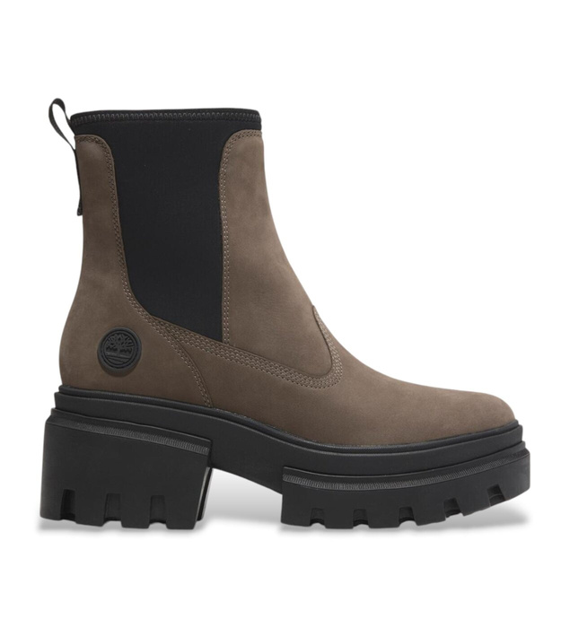 Timberland Everleigh MID CHELSEA BOOT MEDIUM BROWN NUBUCK Sztyblety damskie