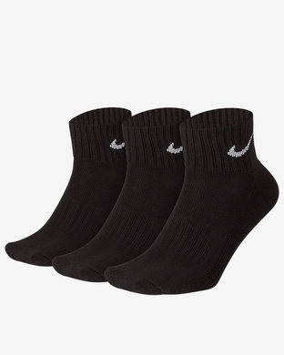 Nike 3PPK VALUE COTTON QUARTER Skarpety unisex