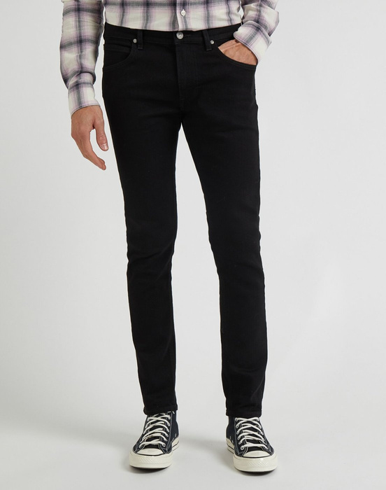 Spodnie jeansowe męskie LEE LUKE CLEAN BLACK 