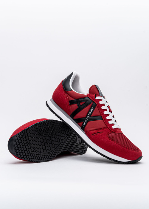 Buty sportowe męskie Armani Exchange Lace Up Logo (XUX017 XCC68 K582)