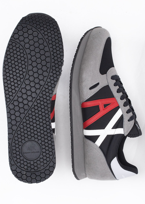 Sneakersy męskie ARMANI EXCHANGE XUX017 XCC68 S538 