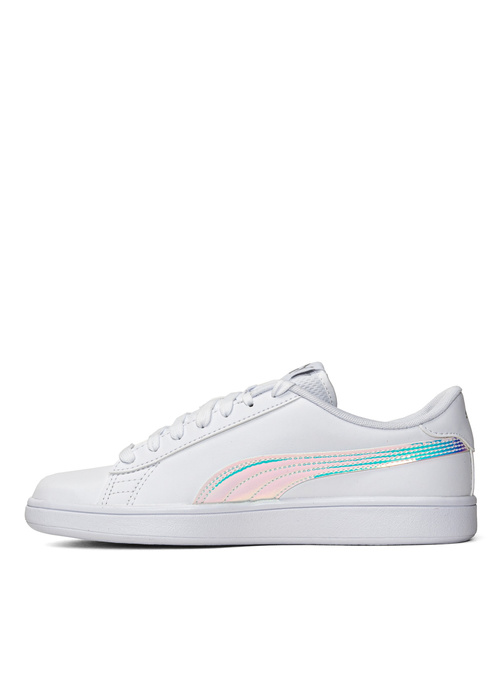 Sneakersy damskie białe Puma Smash v2 Holo