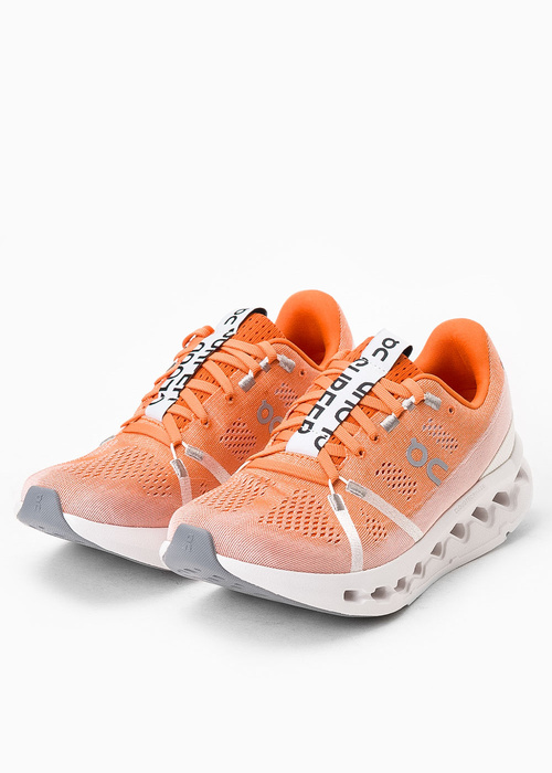 Buty do biegania damskie ON CLOUDSURFER White | Flame