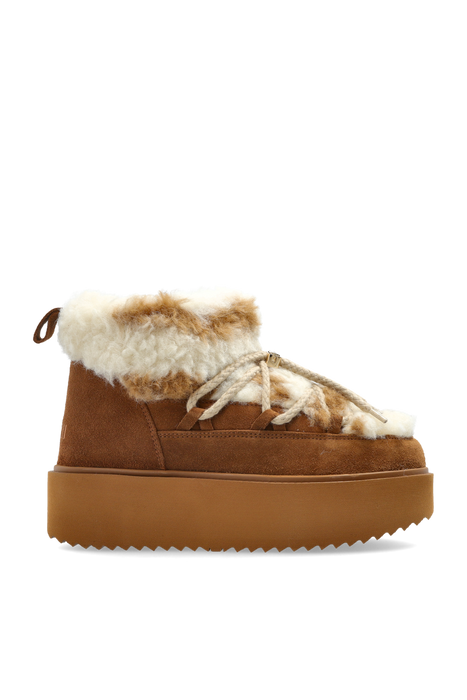 INUIKII TEDDY PLATFORM Śniegowce damskie