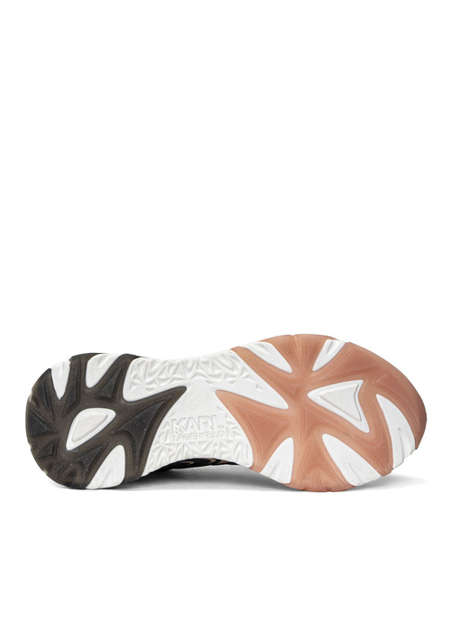 Sneakersy damskie czarne Karl Lagerfeld BLAZE Pyro Tekni-Karl Lo