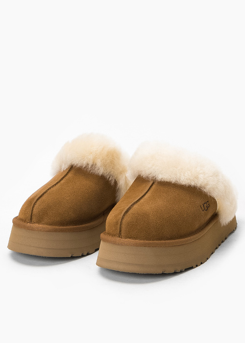 UGG W DISQUETTE Kapcie damskie brązowe