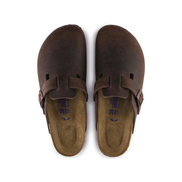 BIRKENSTOCK BOSTON SFB LEOI HABANA Klapki damskie