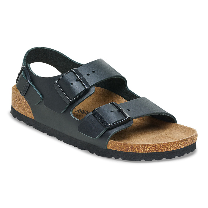 Birkenstock Milano NL Dark Brown Sandały męskie