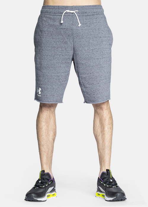 Spodenki męskie szare Under Armour Rival Terry Short