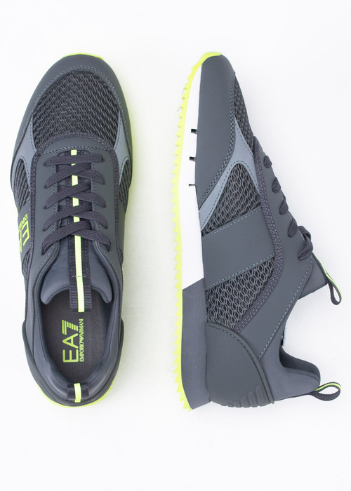 Sneakersy męskie szare EMPORIO ARMANI EA7 X8X027 XK050 M495 