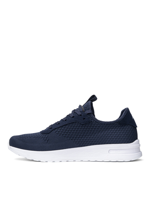 Sneakersy męskie granatowe Armani Exchange XUX128 XV548 00637