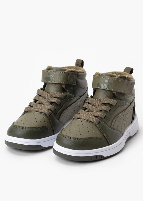 Sneakersy dziecięce PUMA REBOUND V6 MID WTR AC+ PS 
