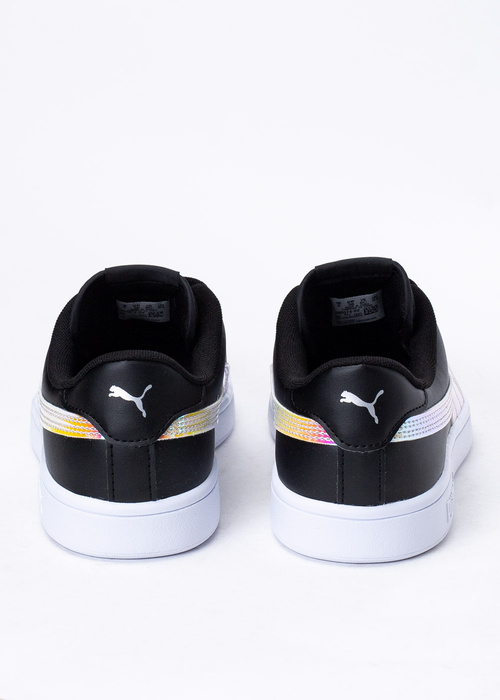 Buty sportowe dziecięce czarne Puma Smash V2 Holo