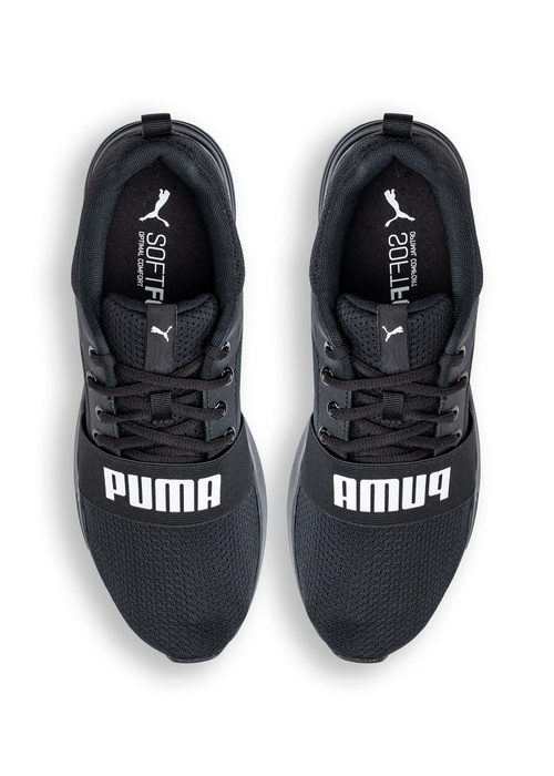 Buty do biegania męskie czarne Puma Wired Run