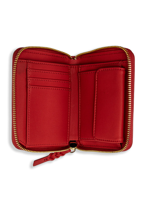 Portfel damski czerwony Love Moschino JC5702PP0EKL0500