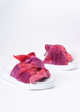 INUIKII JERSEY KNOT Klapki damskie