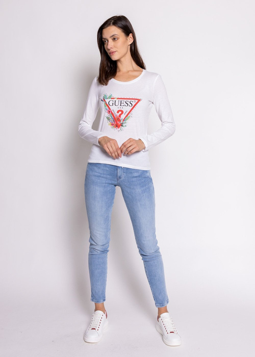 Longsleeve damski Guess LS CN Nelli (W1YI97JA911-G011)