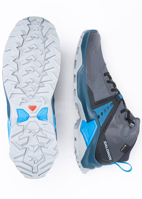Buty trekkingowe męskie czarne SALOMON X RAISE 2 MID GTX