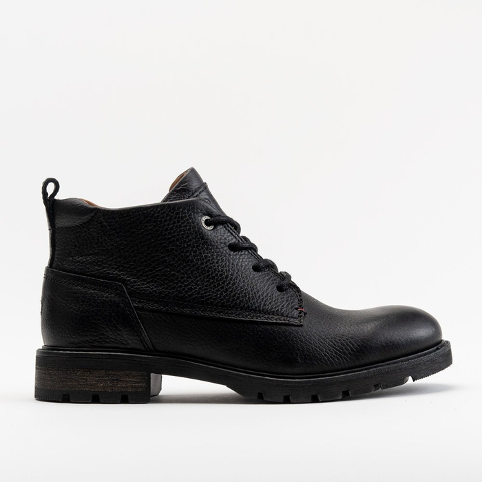 Buty zimowe męskie Tommy Hilfiger Winter Shearling Lining Boot (FM0FM02437-990)
