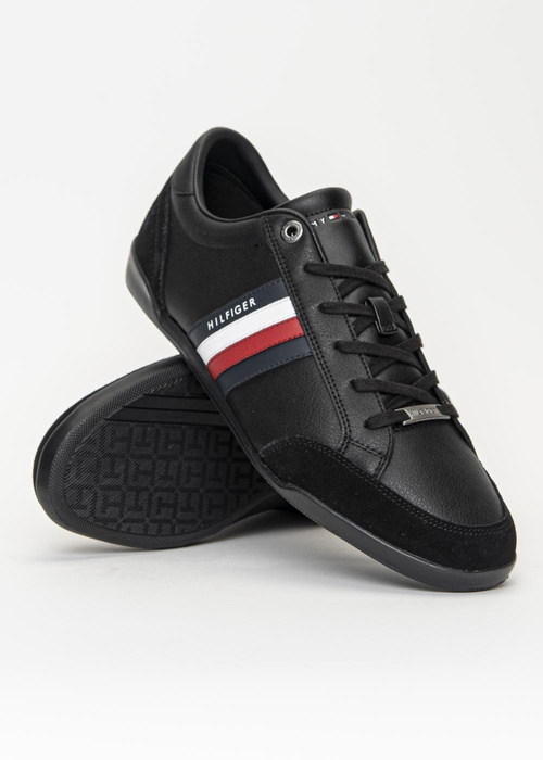 Buty sportowe męskie Tommy Hilfiger Corporate Material Mix Cupsole (FM0FM03429-BDS)