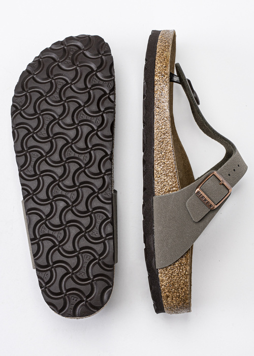 Birkenstock Gizeh BFBC Japonki damskie szare