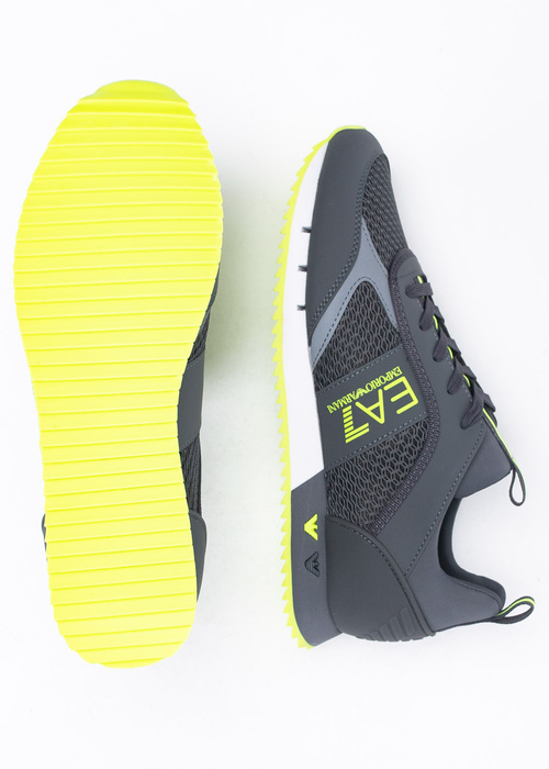 Sneakersy męskie szare EMPORIO ARMANI EA7 X8X027 XK050 M495 