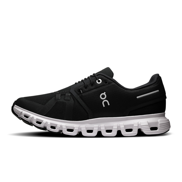 ON Cloud 6 W Black | White Sneakersy damskie