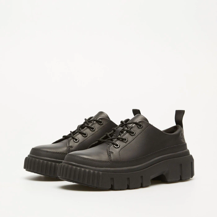 Timberland Greyfield LACE UP SHOE JET BLACK Sneakersy damskie