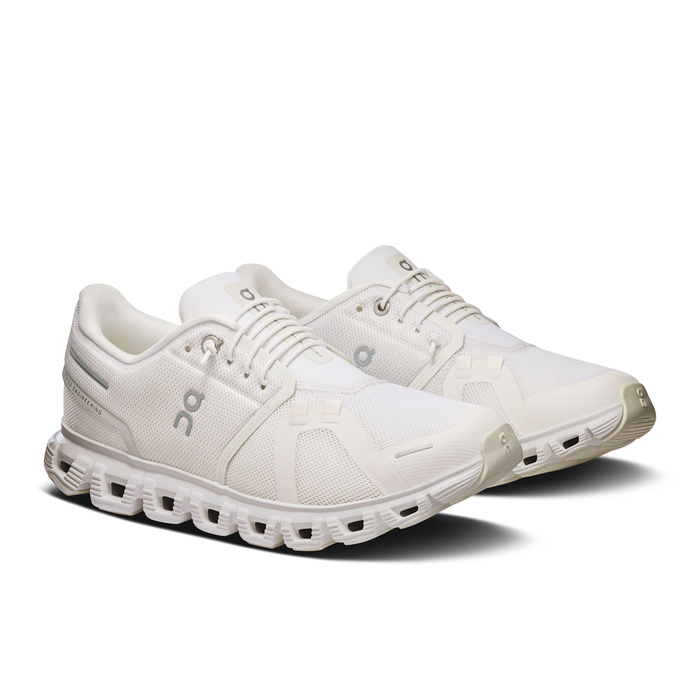 ON Cloud 6 W White | White Sneakersy damskie