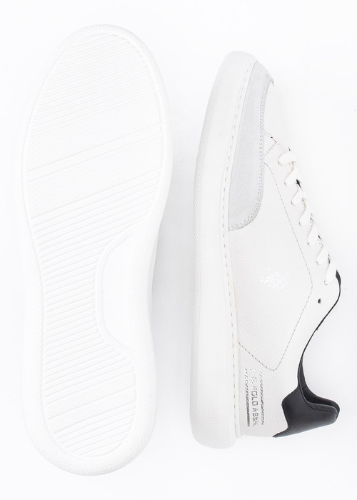 Sneakersy męskie U.S. POLO CRYME005M/3LS1 WHI-BLK01 
