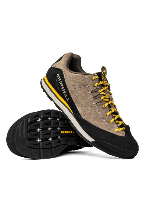 Buty trekkingowe męskie brązowe Merrell Catalyst Suede