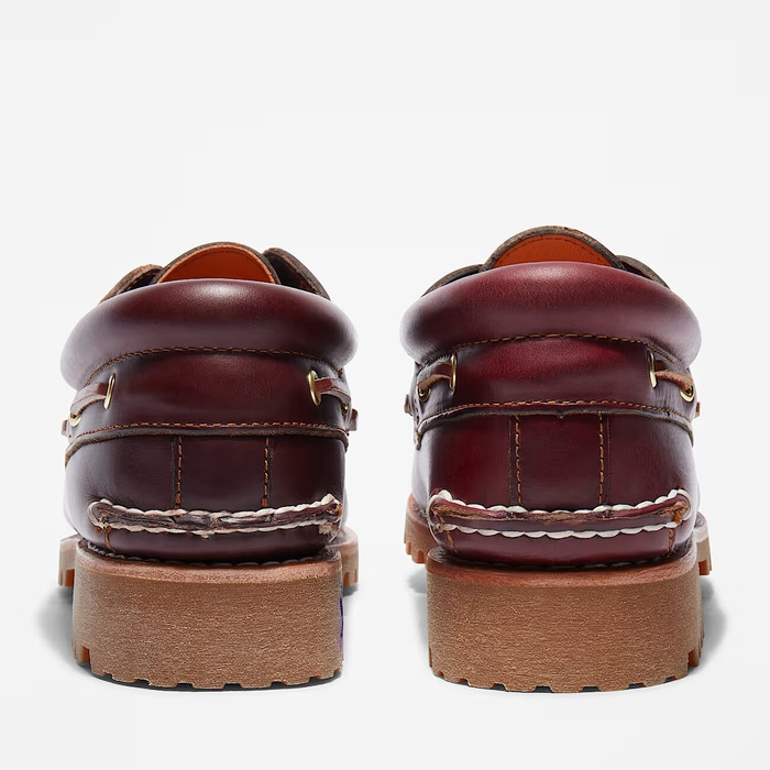 Timberland Authentic BOAT SHOE BURGUNDY Mokasyny męskie