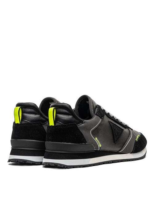 Sneakersy męskie multi czarne Guess New Glorym