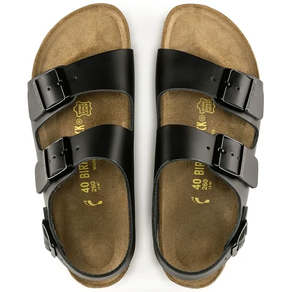 Birkenstock Milano Natural Leather Sandały damskie