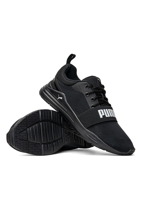 Buty do biegania męskie czarne Puma Wired Run