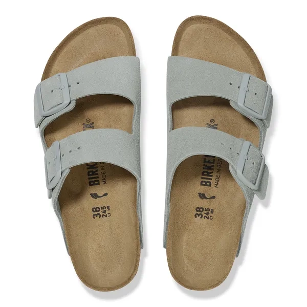 Birkenstock Arizona Suede Leather Klapki męskie
