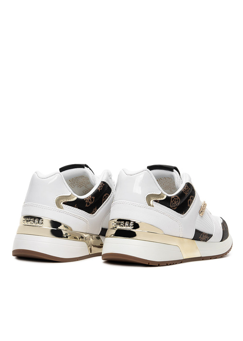 Sneakersy damskie Guess Maybel (FL7M2BFAL12-WHIBR) 