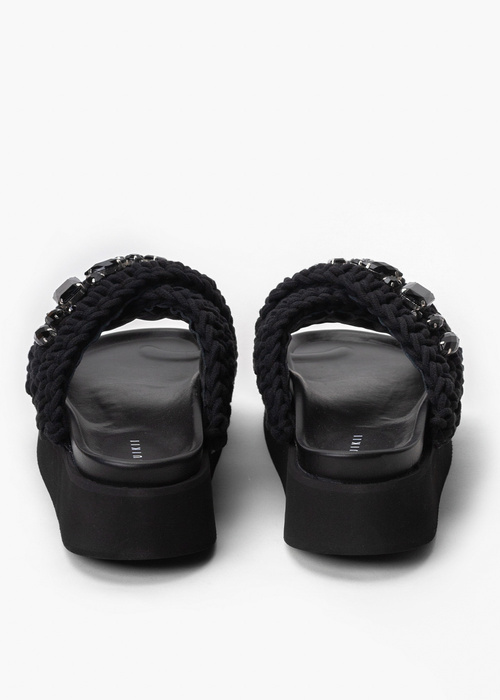 INUIKII WOVEN STONES PLATFORM Klapki damskie