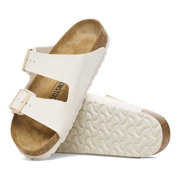 BIRKENSTOCK ARIZONA BF EGGSHELL Klapki damskie