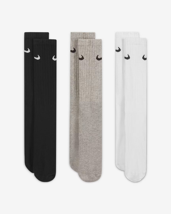 Nike 3PPK VALUE COTTON CREW Skarpety Unisex