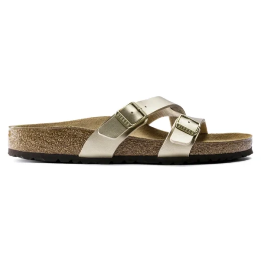 BIRKENSTOCK Yao Balance BF Gold Klapki damskie